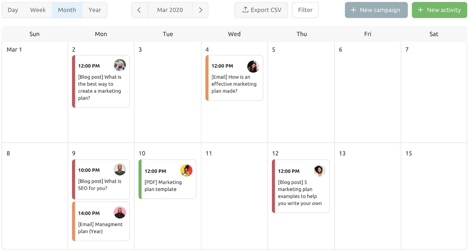 How to Create a Great Content Calendar (+ 4 Free Templates)
