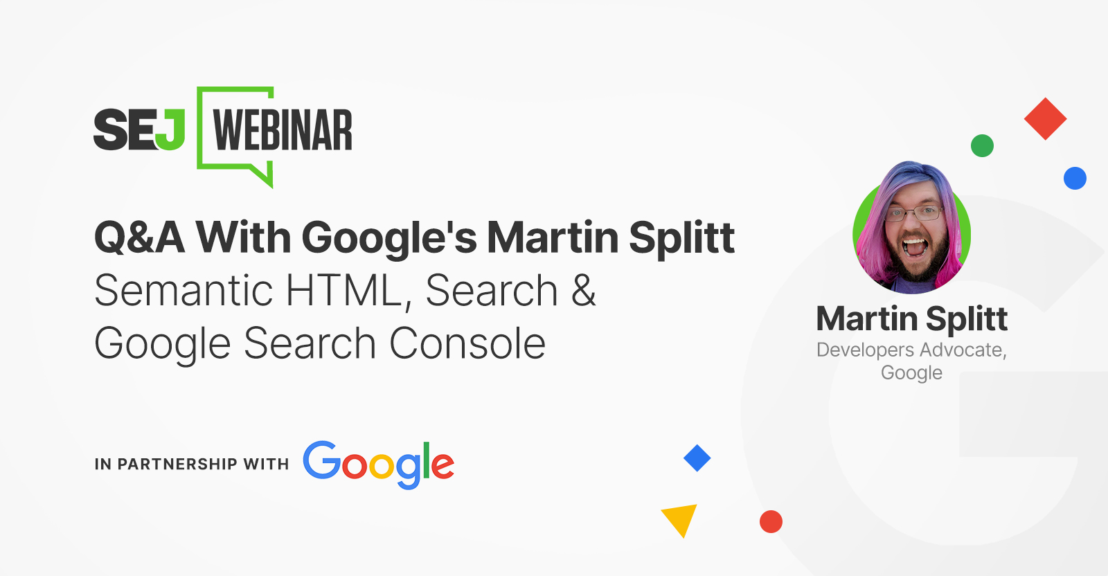 Q&A With Google’s Martin Splitt