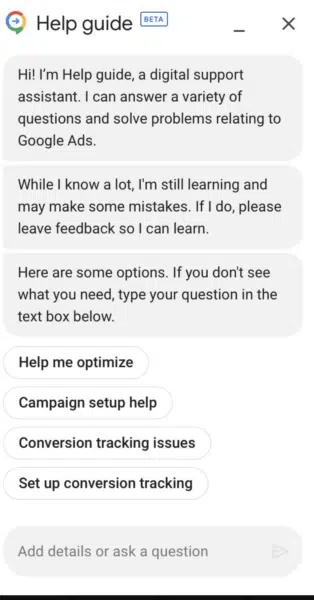 Google Ads launches AI assistant but warns answers may be wrong
