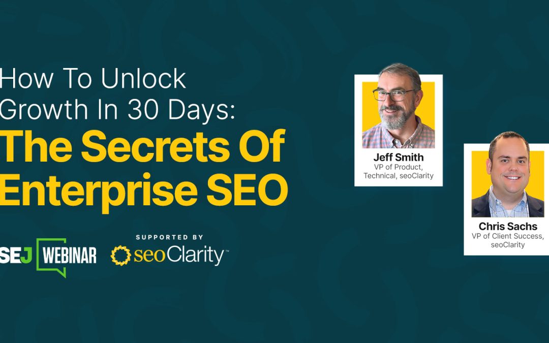 The Secrets Of Enterprise SEO