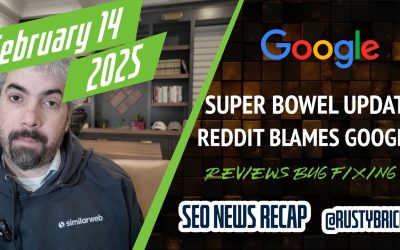 Google Super Bowl Volatility, Reddit Blames Google, Search Is Faster & Reviews Bug Fix