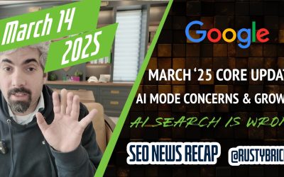 Google March Core Update, Google AI Mode Concerns, Google 22% Growth & AI Search Engines Wrong