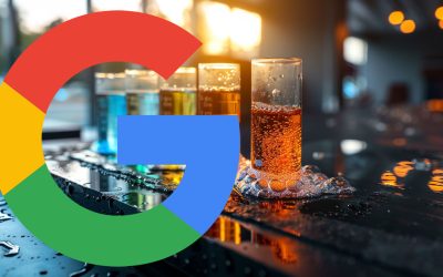 Google Mobile Testing New Search Snippet With Blue URL & URL / Site Name Switch