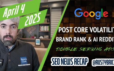 Google Post Core Volatility, Brand Ranking, Reddit AI Translations & Google Ads Double Serving