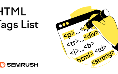 The Ultimate HTML Tags List + Free Checklist