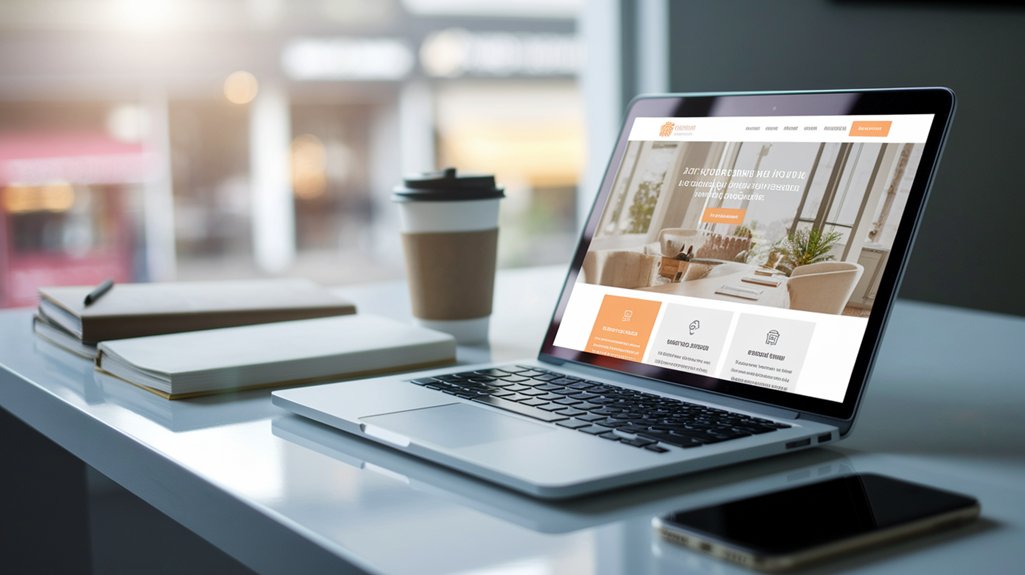 clear local action driven website
