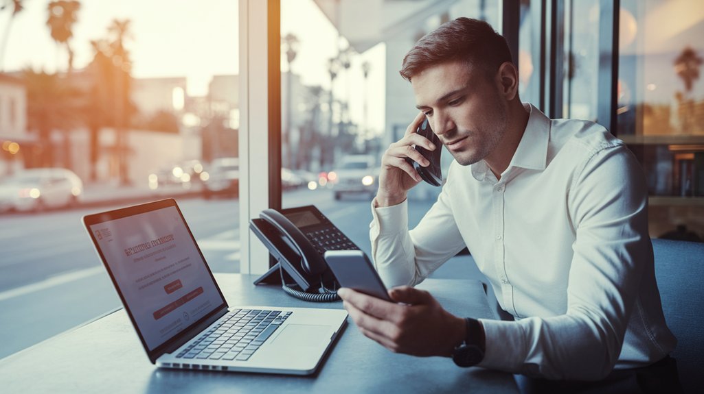 clear local contact details