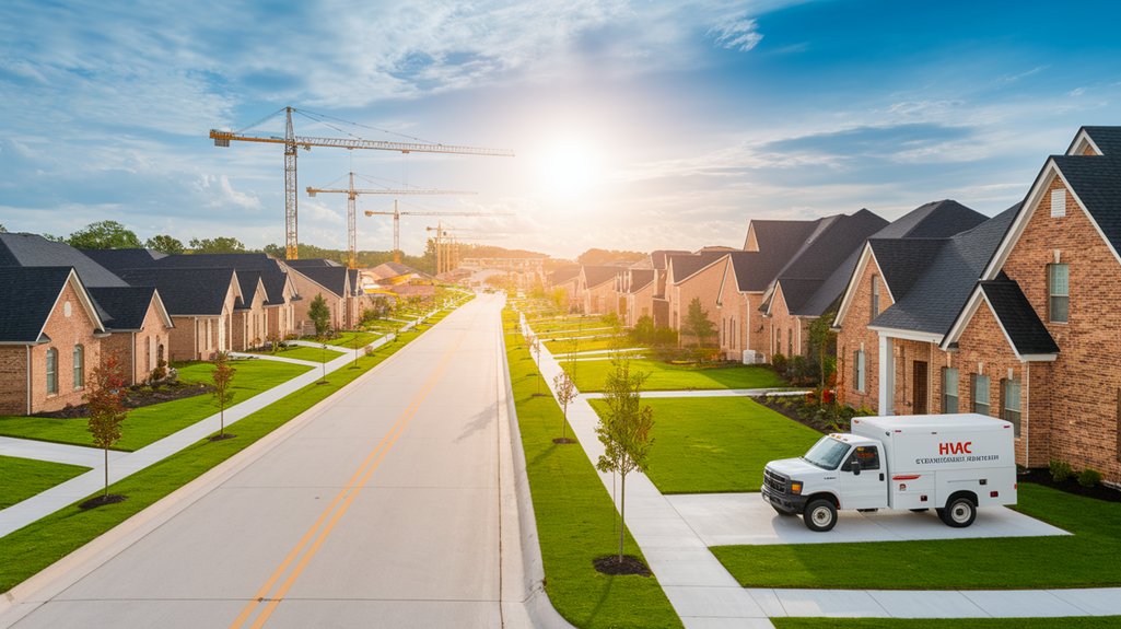 houston suburb hvac visibility