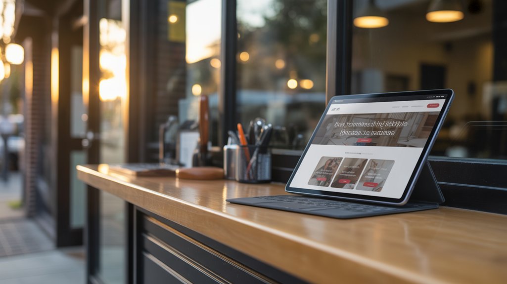 improve service landing page trust