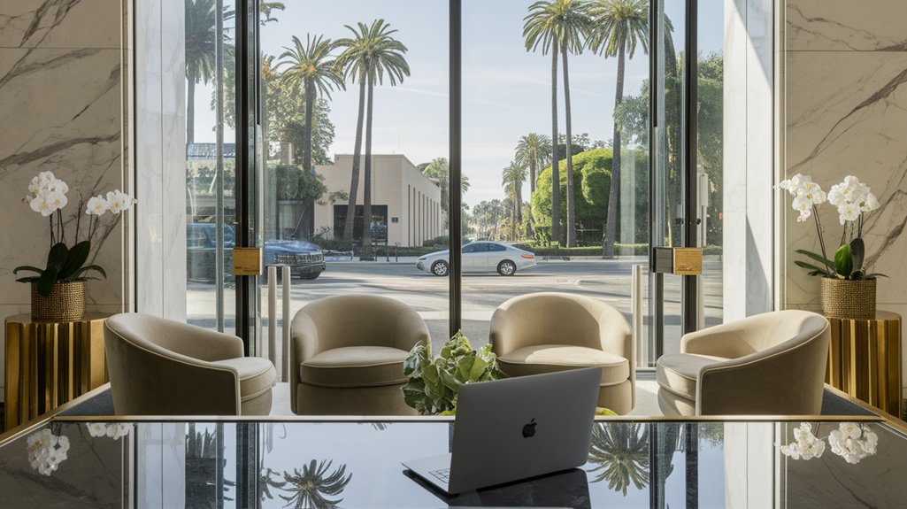 polished elegant trust building website