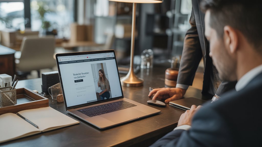 professional business ready website